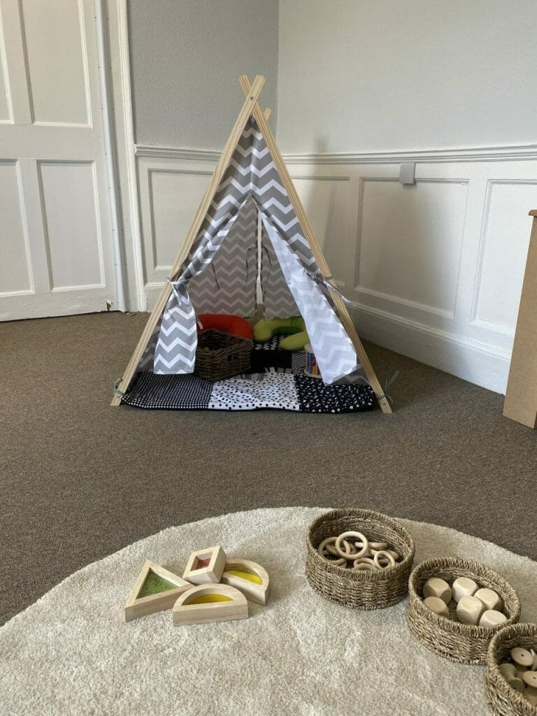 hertford sleeping area